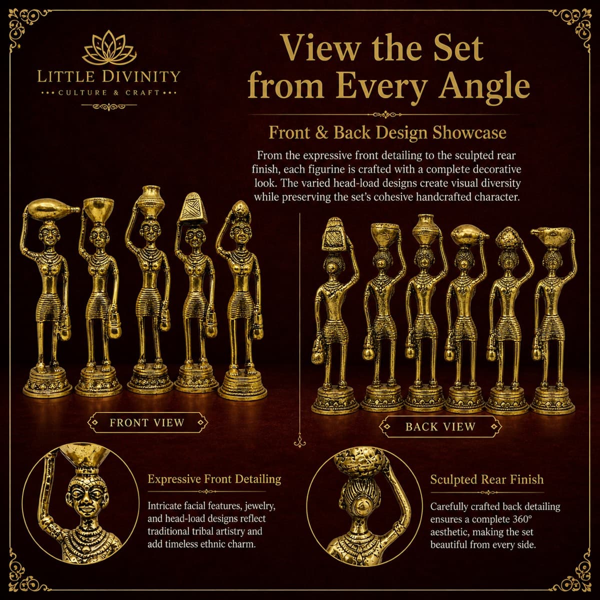 Heritage Brass Decor Accent 2 5