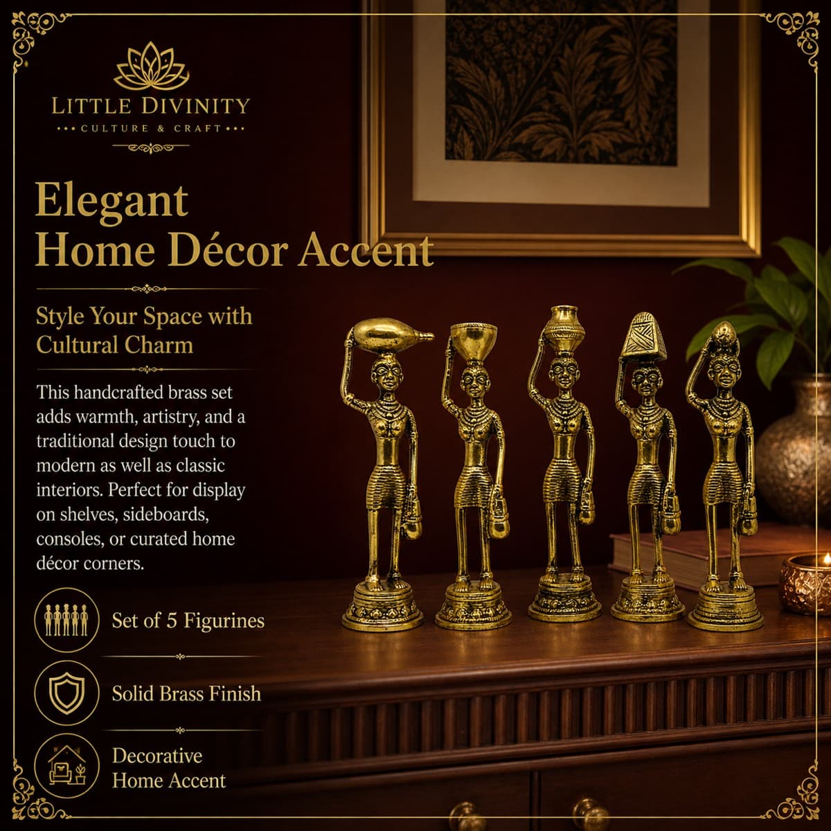 Heritage Brass Decor Accent 2 6