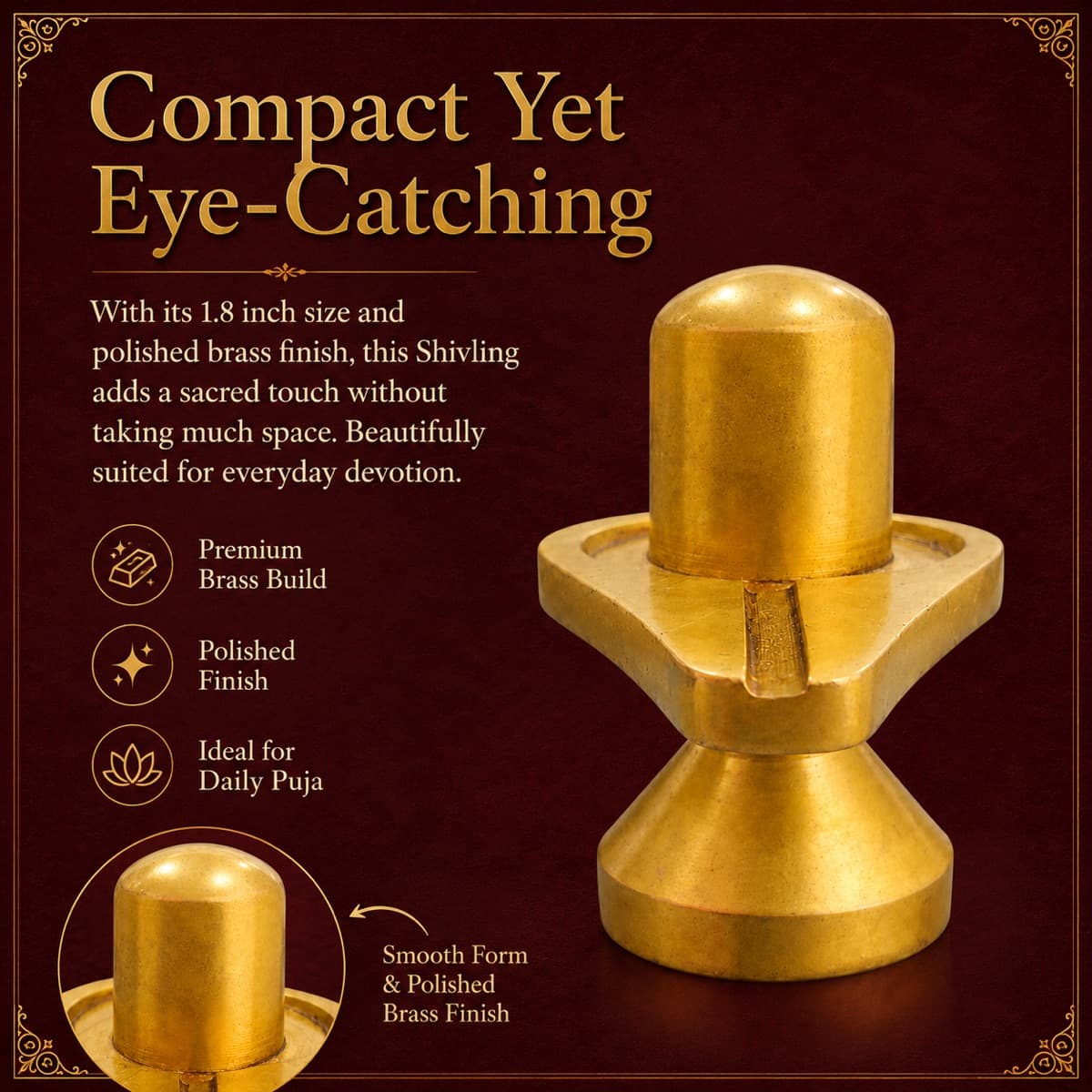 Sacred Brass Decor Accent 8
