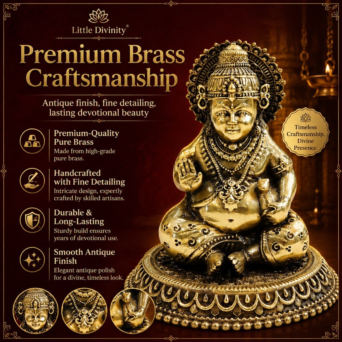 Brass Kuber Pooja Idol 2