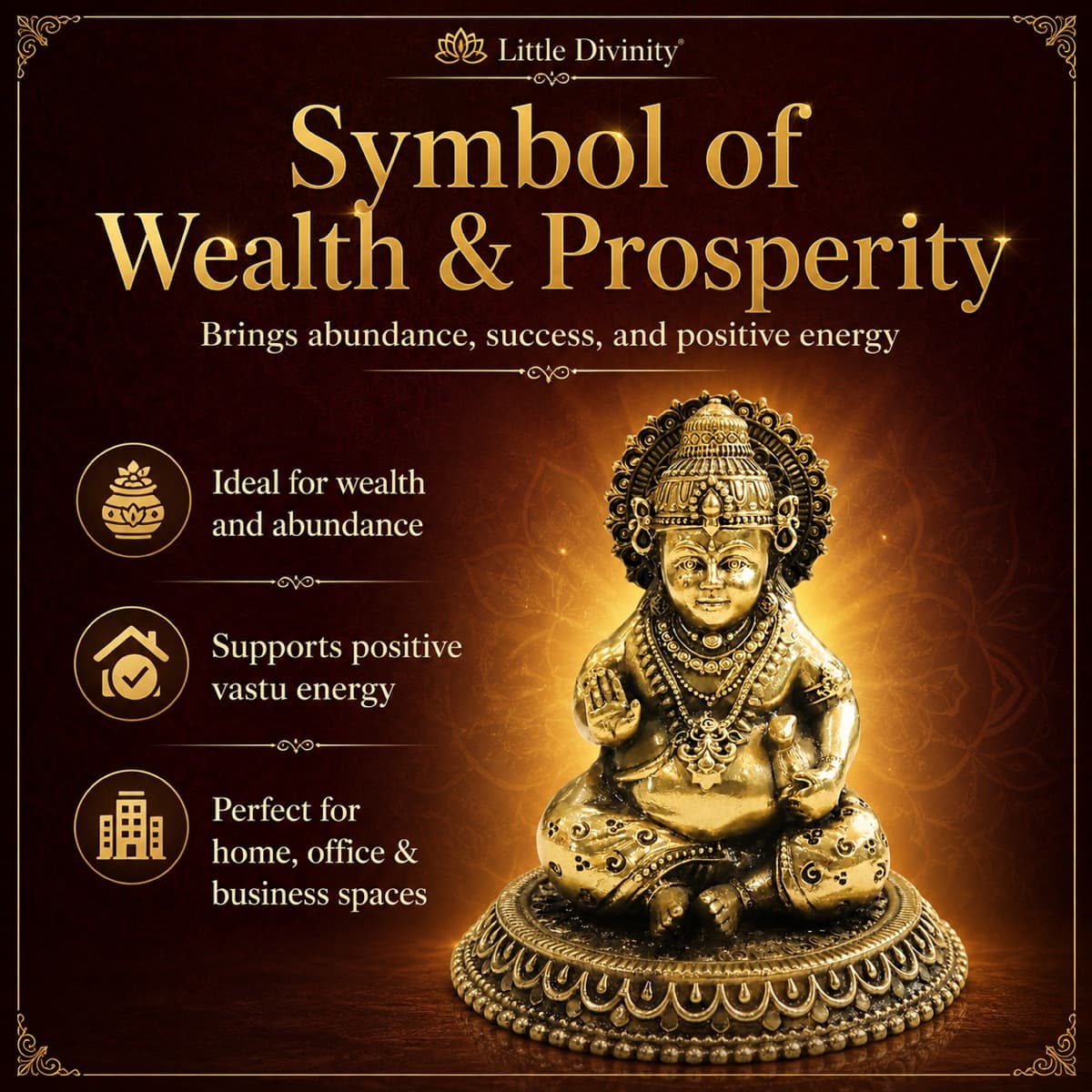 Brass Kuber Pooja Idol 4