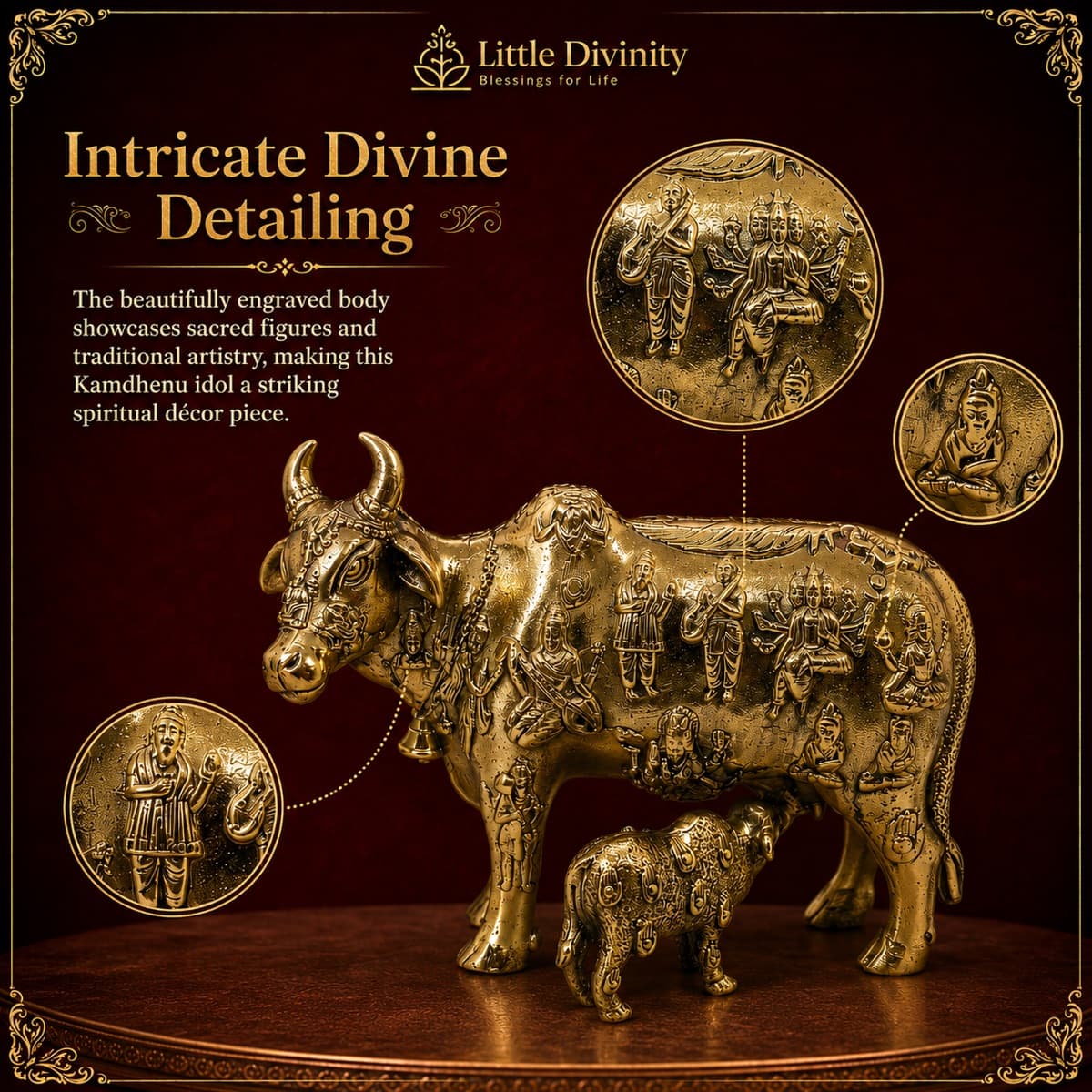 Heritage Brass Decor Accent 1 — Lifestyle view