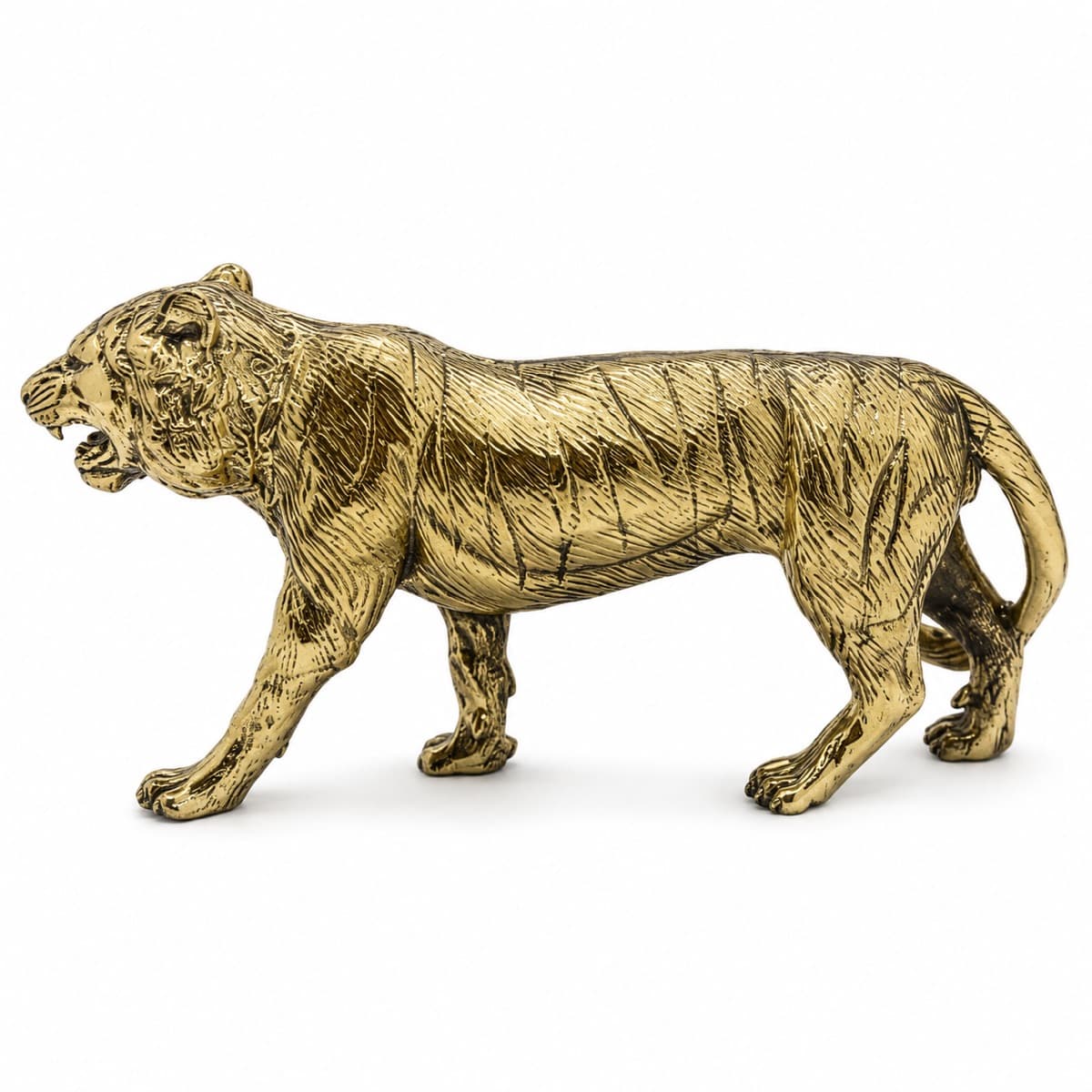 Handcrafted brass and kansa items arranged for a care and maintenance guide